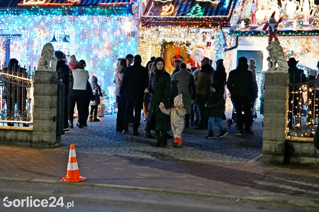 Najbardziej rozświetlony dom w Gorlicach - 25.12.2024