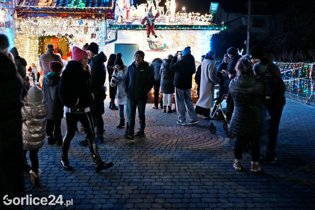 Najbardziej rozświetlony dom w Gorlicach - 25.12.2024
