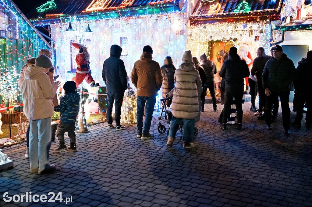 Najbardziej rozświetlony dom w Gorlicach - 25.12.2024