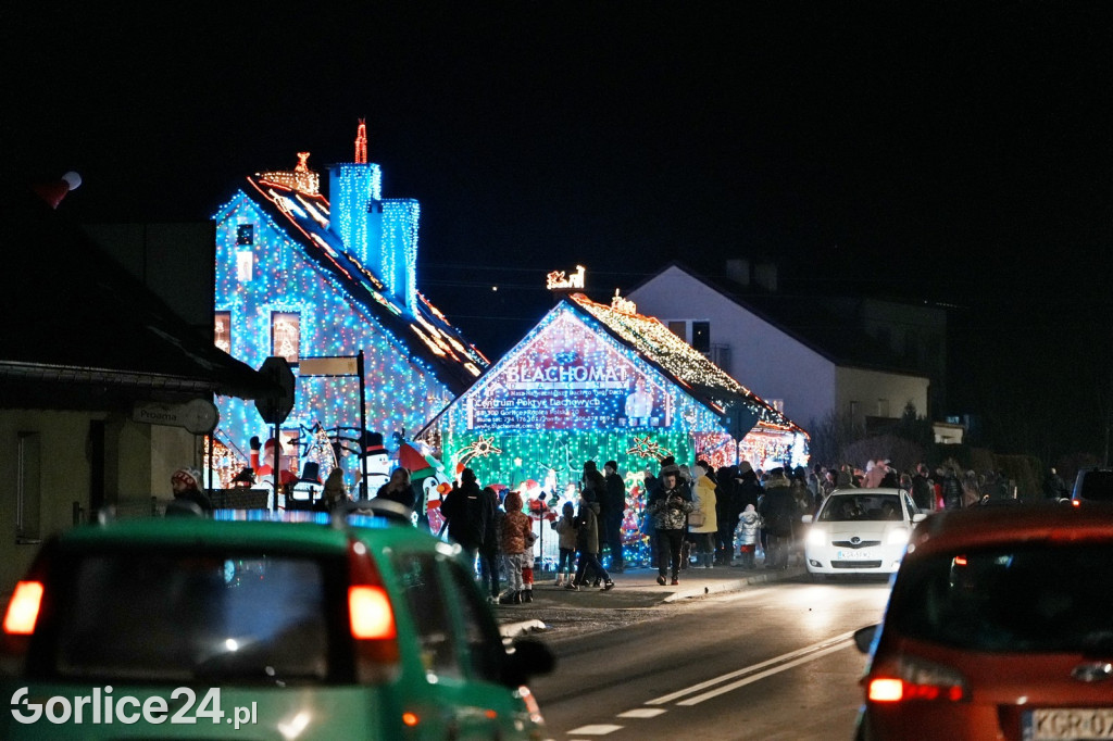 Najbardziej rozświetlony dom w Gorlicach - 25.12.2024