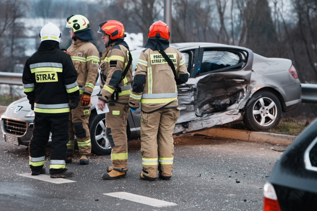 Wypadek w Sękowej (27.12)