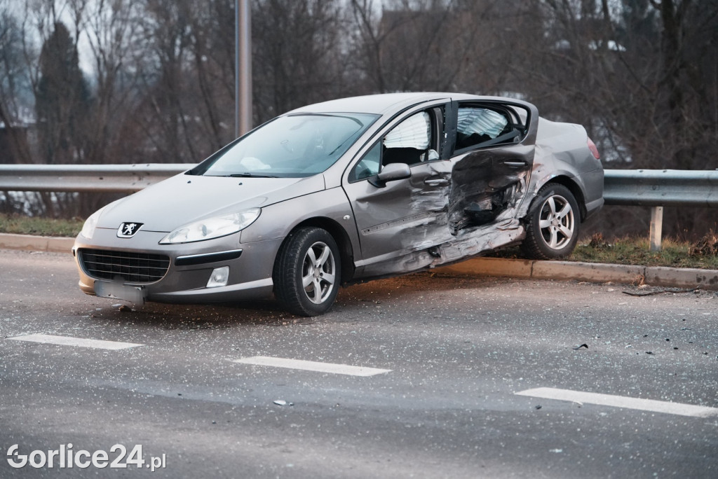 Wypadek w Sękowej (27.12)