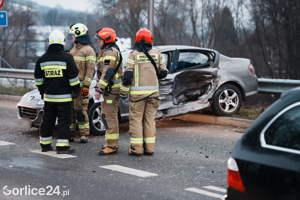 Wypadek w Sękowej (27.12)
