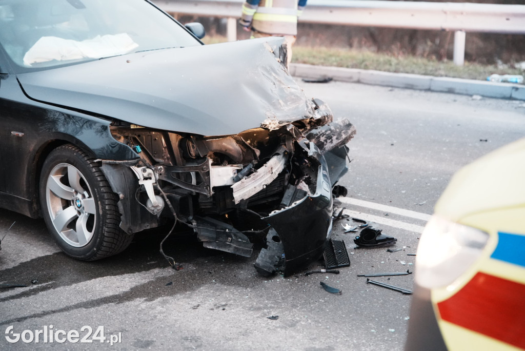 Wypadek w Sękowej (27.12)