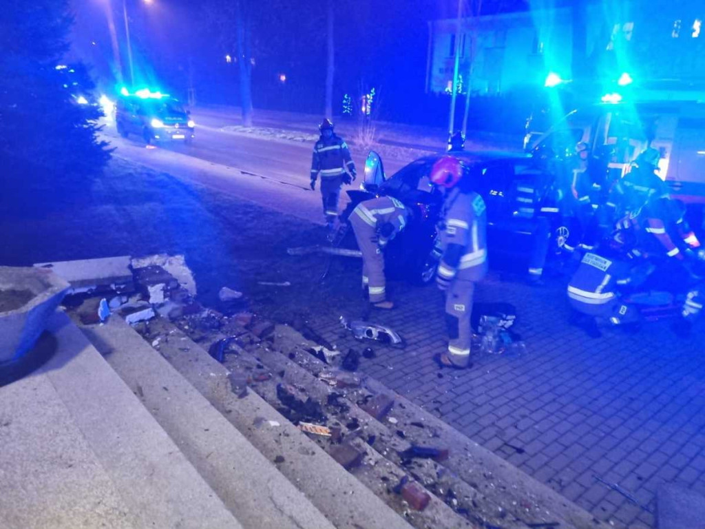 Dramatyczny wypadek pod komisariatem w Tarnowie