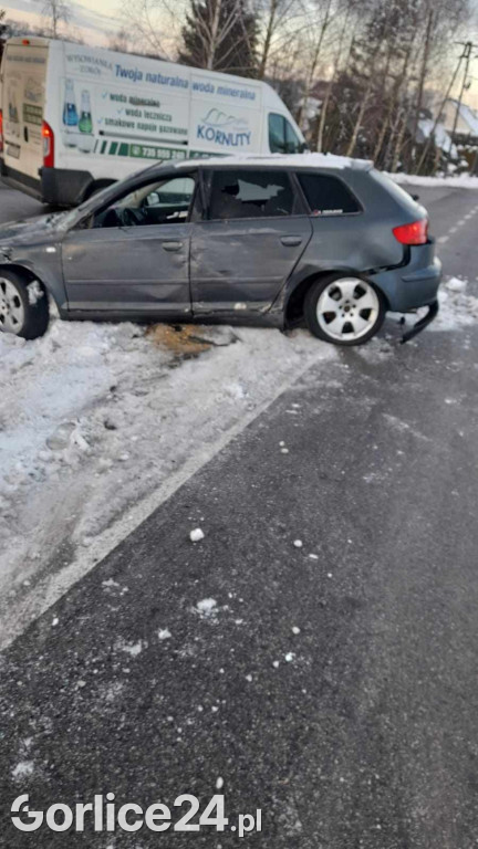 Kolizja w Turzy (17.01.)