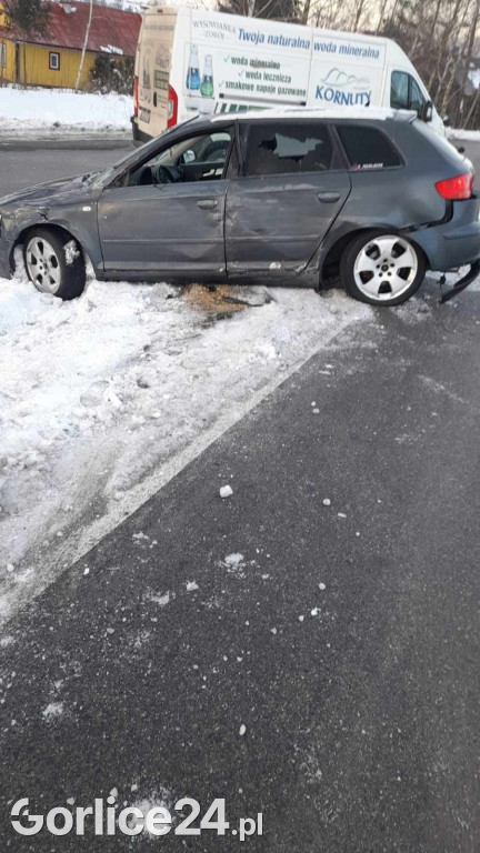 Kolizja w Turzy (17.01.)