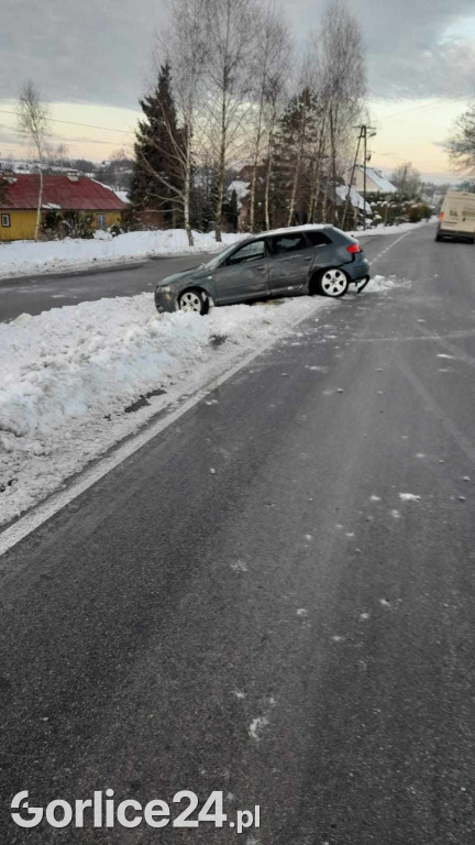 Kolizja w Turzy (17.01.)