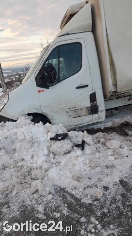 Kolizja w Turzy (17.01.)