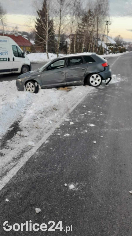 Kolizja w Turzy (17.01.)