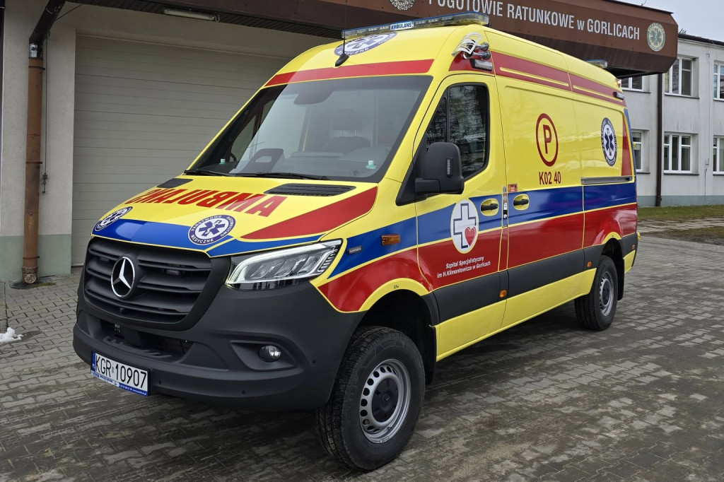 Nowy ambulans w gorlickim szpitalu