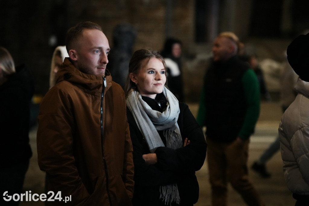 Mentzen w Gorlicach. Tłumy na Rynku (26.01.)
