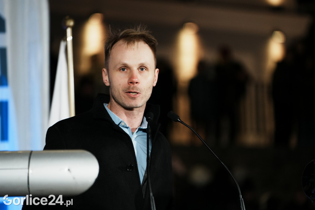 Mentzen w Gorlicach. Tłumy na Rynku (26.01.)
