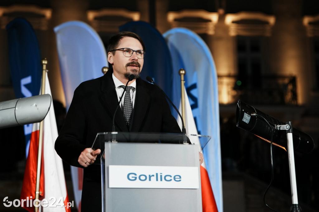 Mentzen w Gorlicach. Tłumy na Rynku (26.01.)