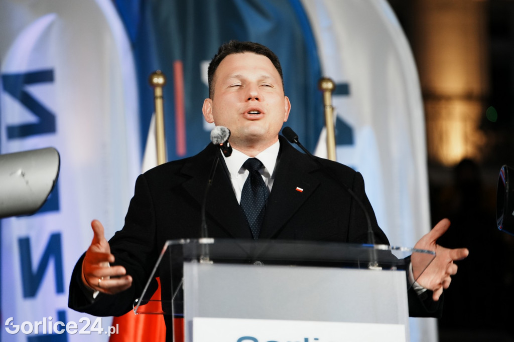 Mentzen w Gorlicach. Tłumy na Rynku (26.01.)