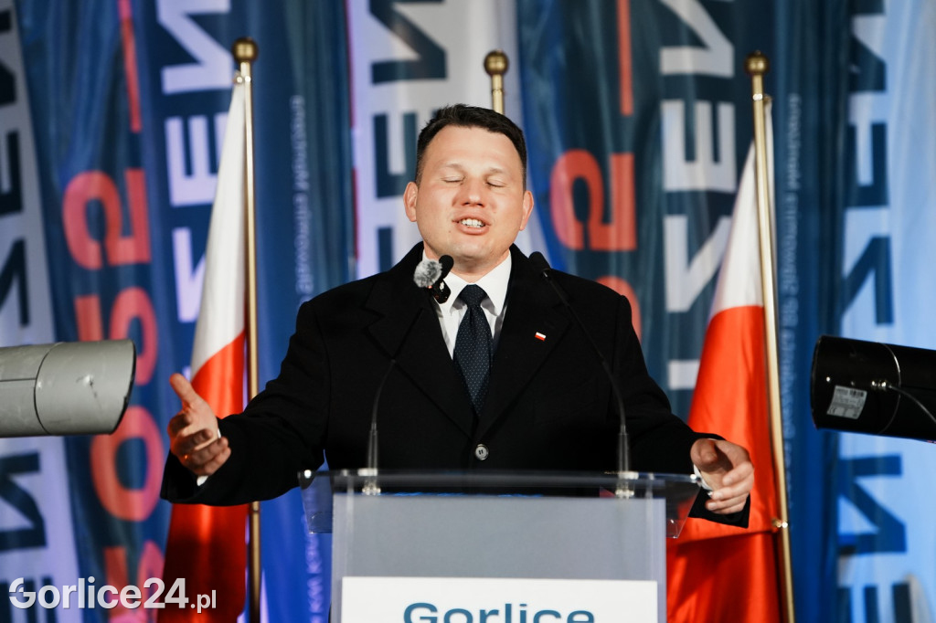 Mentzen w Gorlicach. Tłumy na Rynku (26.01.)