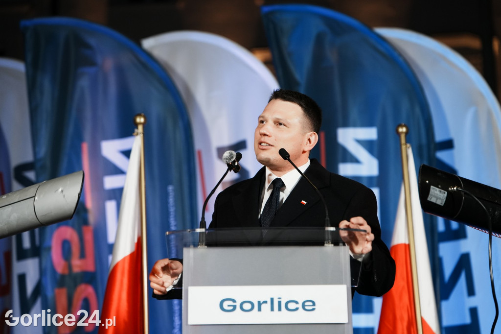 Mentzen w Gorlicach. Tłumy na Rynku (26.01.)