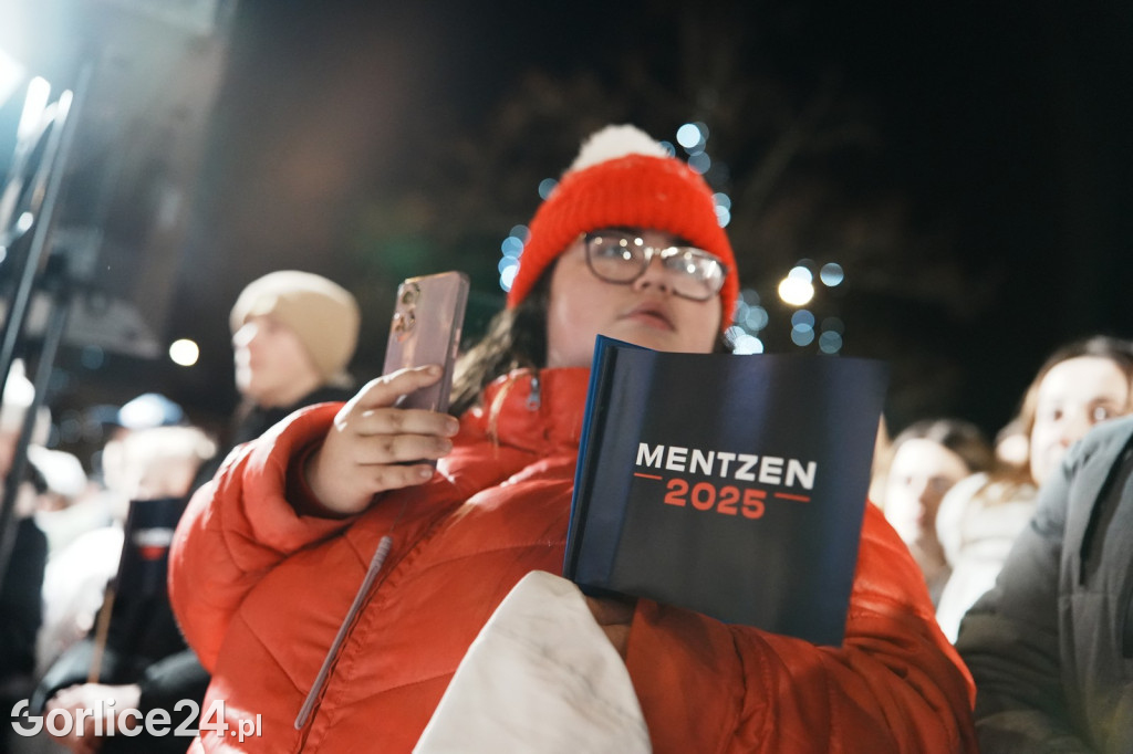 Mentzen w Gorlicach. Tłumy na Rynku (26.01.)