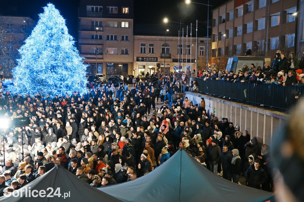 Mentzen w Gorlicach. Tłumy na Rynku (26.01.)