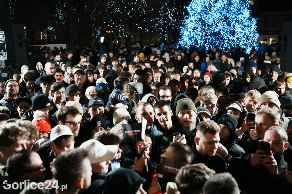 Mentzen - zdjęcia z mieszkańcami Gorlic (26.01.)