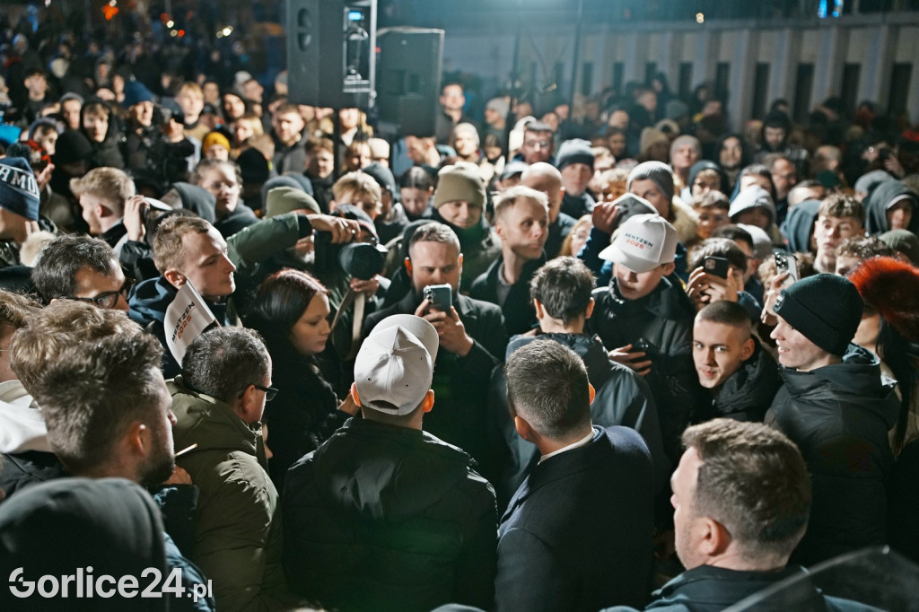 Mentzen - zdjęcia z mieszkańcami Gorlic (26.01.)