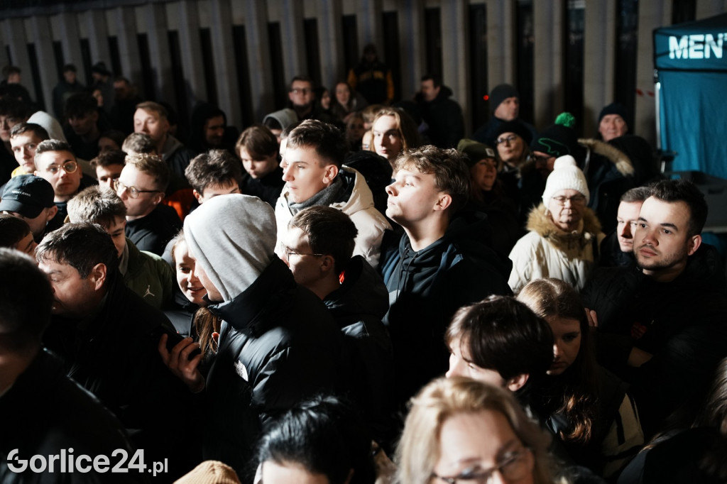 Mentzen - zdjęcia z mieszkańcami Gorlic (26.01.)