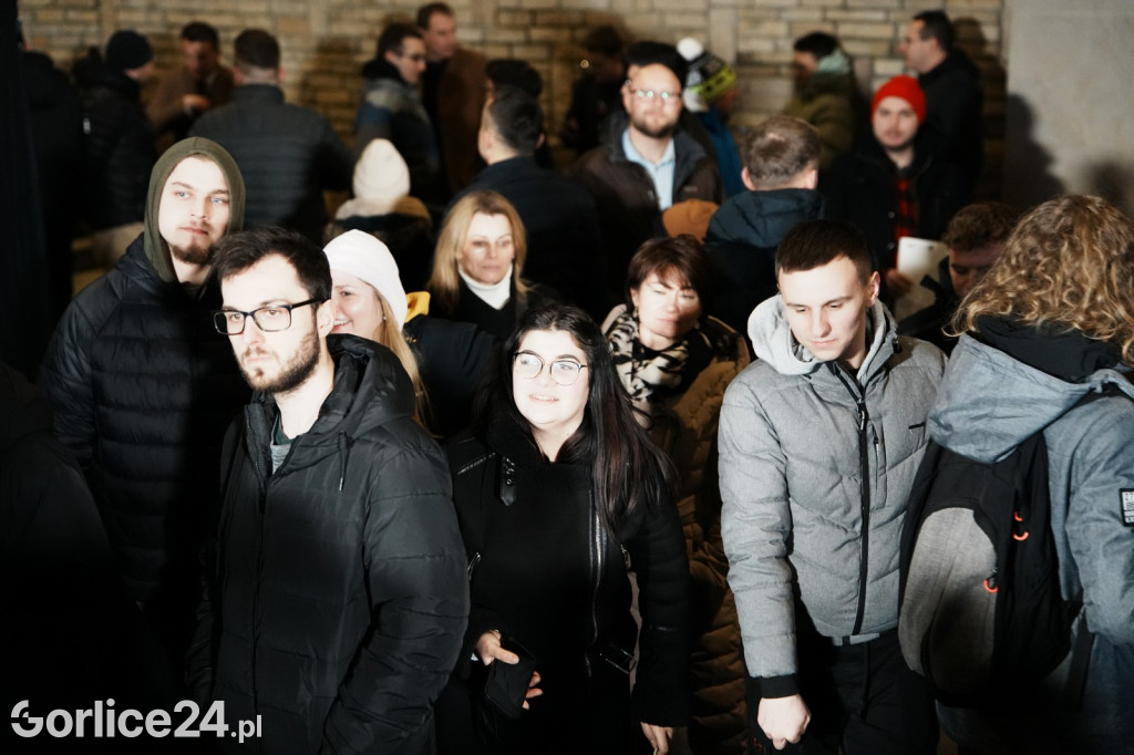 Mentzen - zdjęcia z mieszkańcami Gorlic (26.01.)
