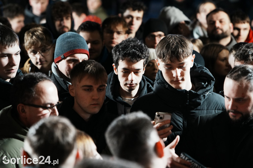 Mentzen - zdjęcia z mieszkańcami Gorlic (26.01.)