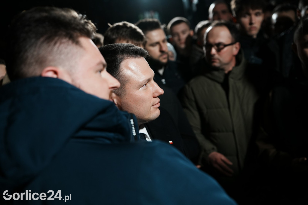 Mentzen - zdjęcia z mieszkańcami Gorlic (26.01.)