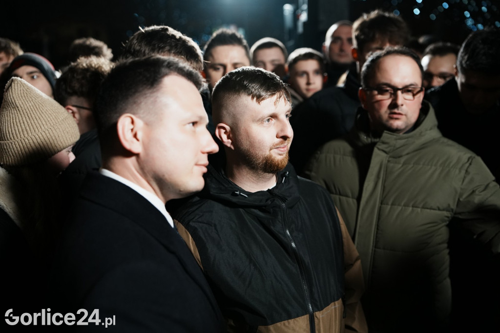 Mentzen - zdjęcia z mieszkańcami Gorlic (26.01.)