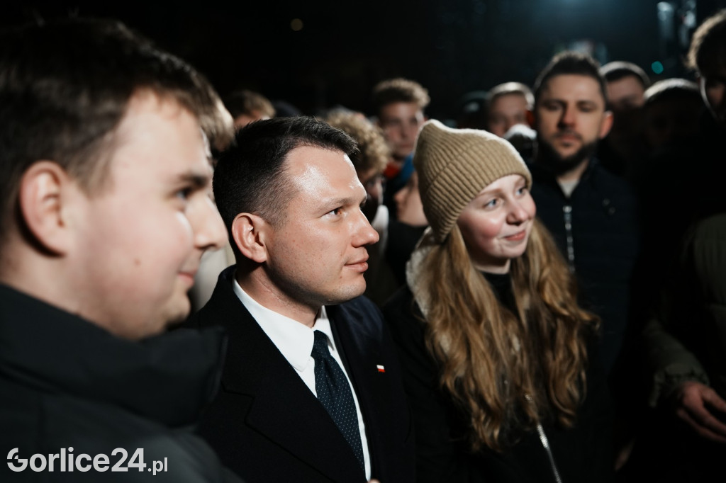 Mentzen - zdjęcia z mieszkańcami Gorlic (26.01.)