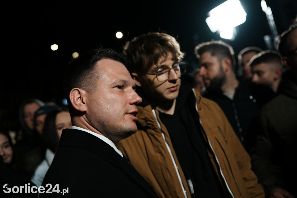 Mentzen - zdjęcia z mieszkańcami Gorlic (26.01.)