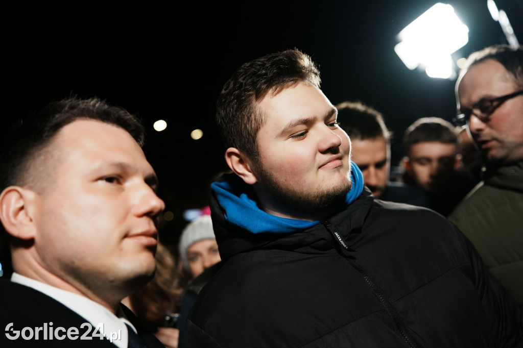 Mentzen - zdjęcia z mieszkańcami Gorlic (26.01.)