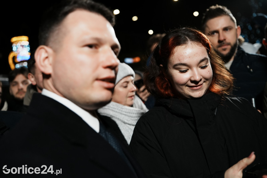 Mentzen - zdjęcia z mieszkańcami Gorlic (26.01.)