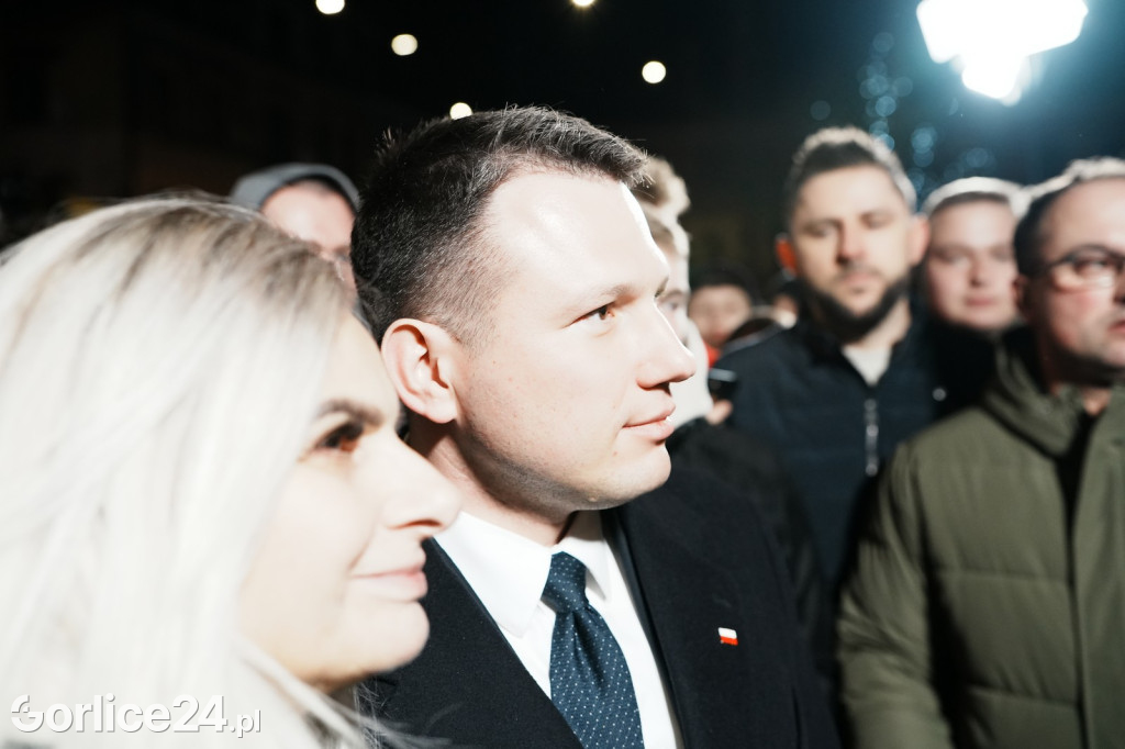 Mentzen - zdjęcia z mieszkańcami Gorlic (26.01.)