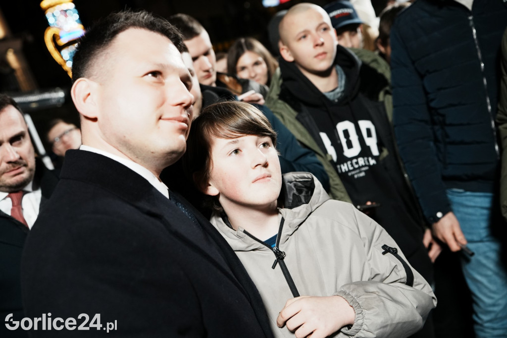 Mentzen - zdjęcia z mieszkańcami Gorlic (26.01.)