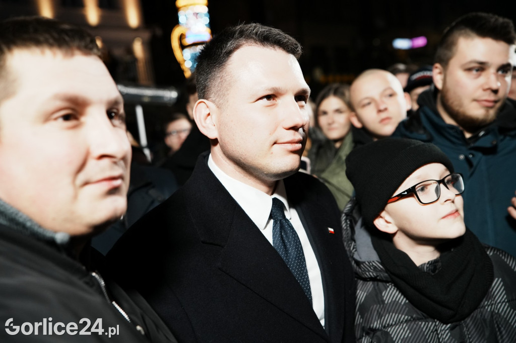 Mentzen - zdjęcia z mieszkańcami Gorlic (26.01.)