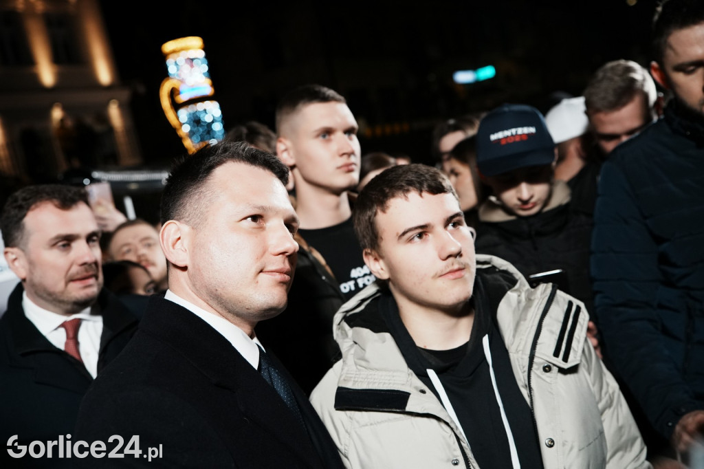 Mentzen - zdjęcia z mieszkańcami Gorlic (26.01.)