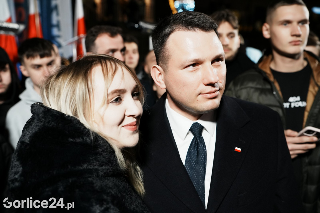 Mentzen - zdjęcia z mieszkańcami Gorlic (26.01.)