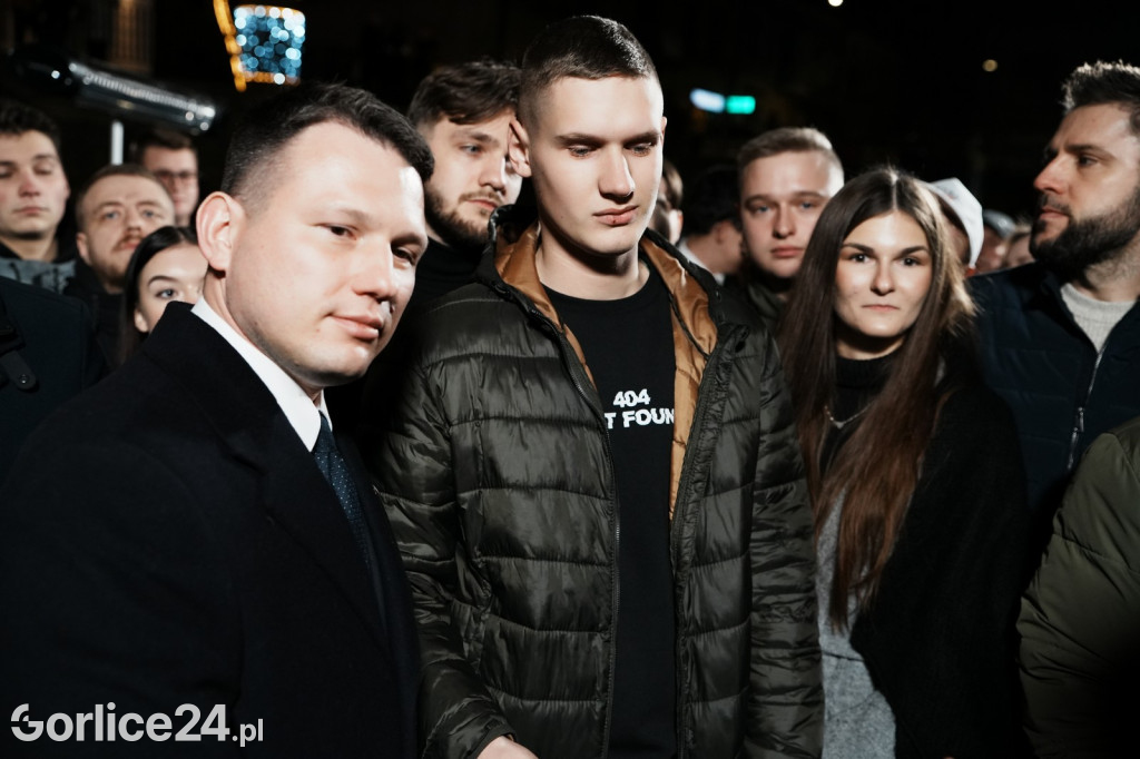 Mentzen - zdjęcia z mieszkańcami Gorlic (26.01.)