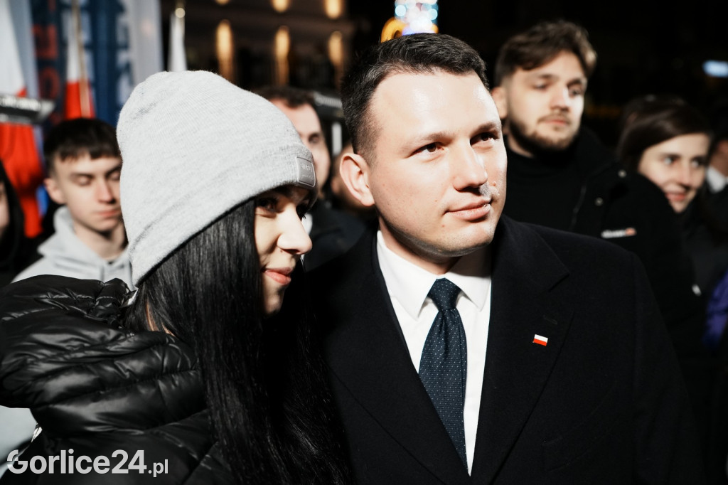 Mentzen - zdjęcia z mieszkańcami Gorlic (26.01.)