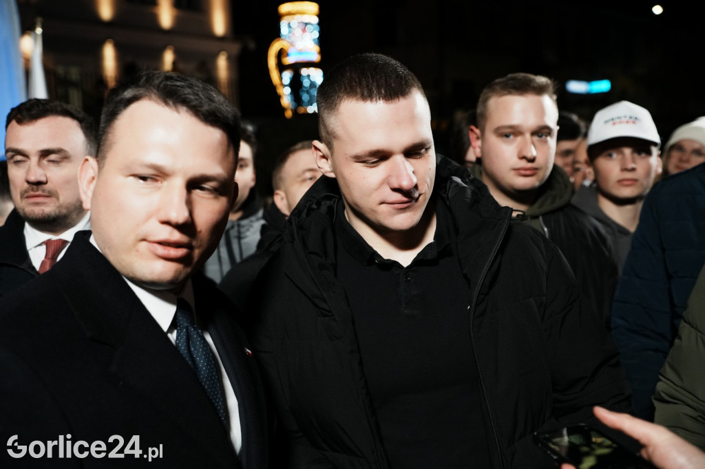 Mentzen - zdjęcia z mieszkańcami Gorlic (26.01.)
