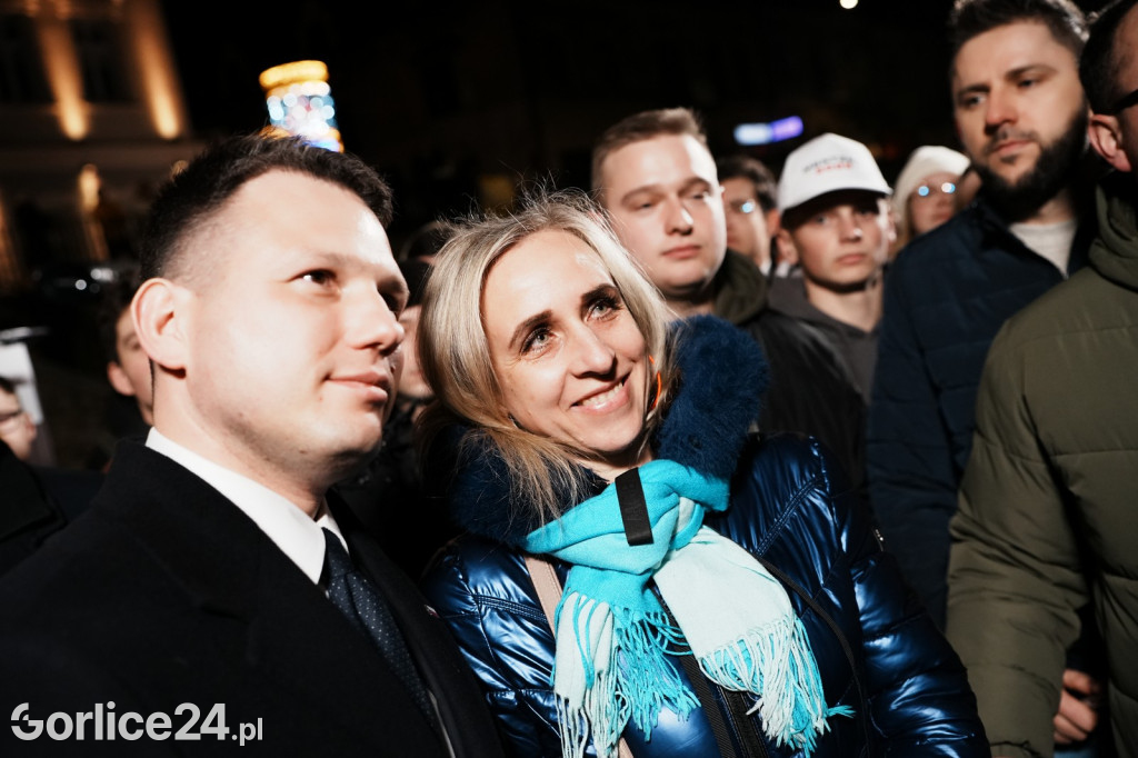 Mentzen - zdjęcia z mieszkańcami Gorlic (26.01.)