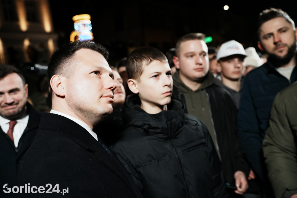 Mentzen - zdjęcia z mieszkańcami Gorlic (26.01.)