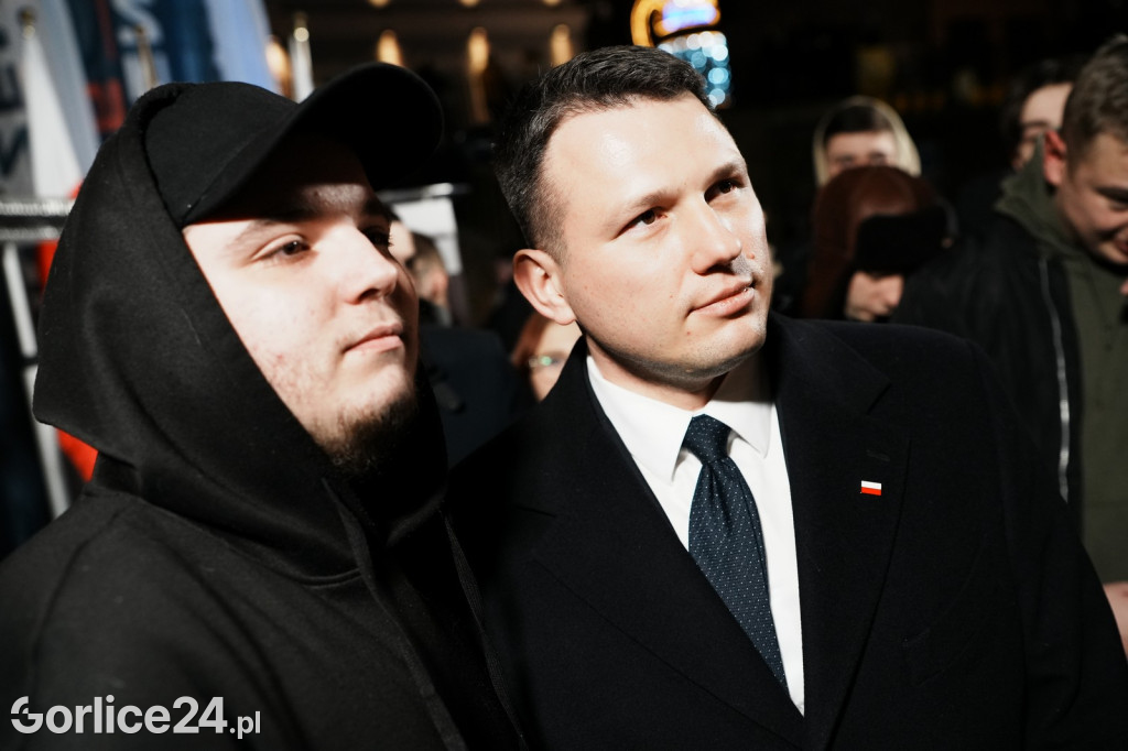 Mentzen - zdjęcia z mieszkańcami Gorlic (26.01.)