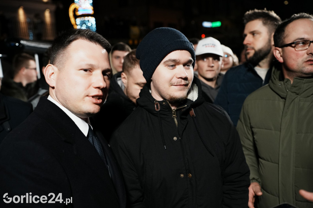 Mentzen - zdjęcia z mieszkańcami Gorlic (26.01.)
