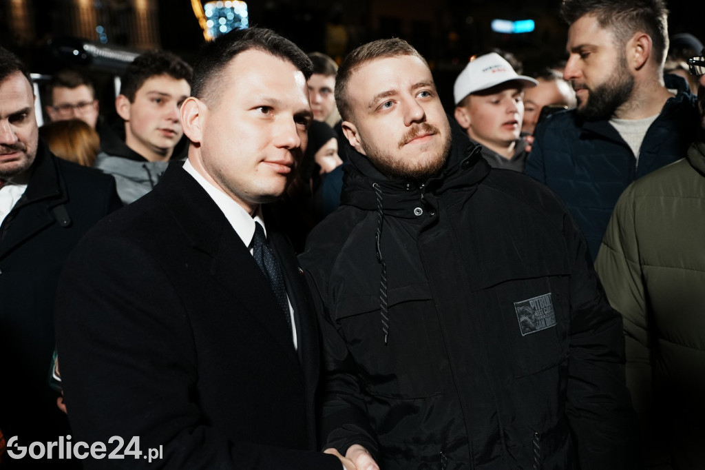 Mentzen - zdjęcia z mieszkańcami Gorlic (26.01.)