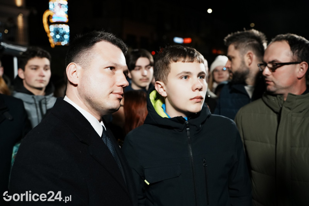 Mentzen - zdjęcia z mieszkańcami Gorlic (26.01.)