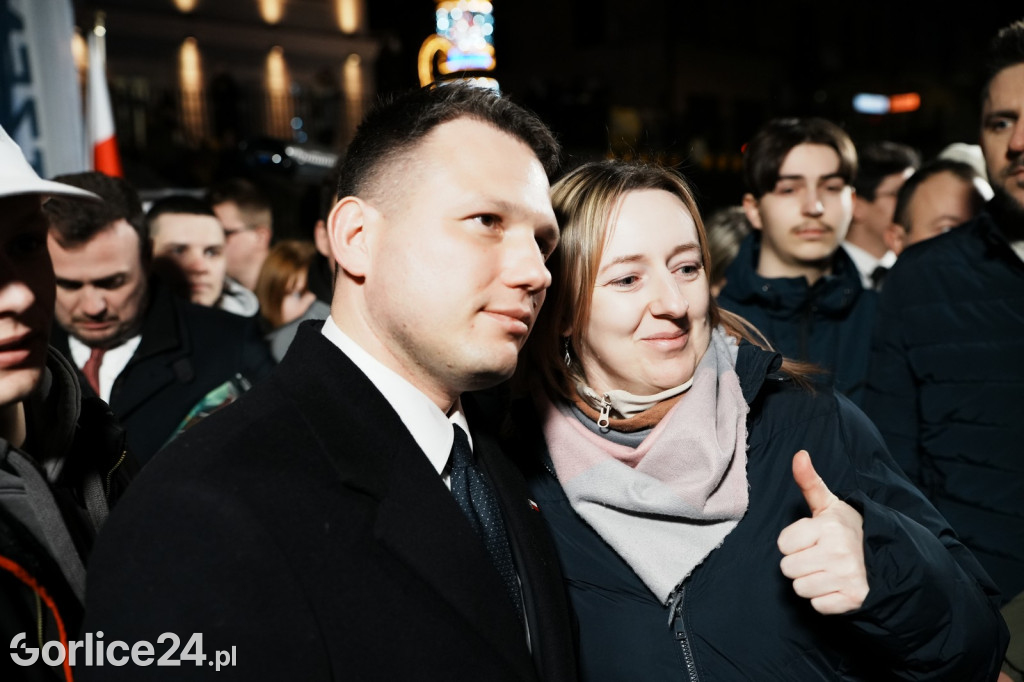Mentzen - zdjęcia z mieszkańcami Gorlic (26.01.)