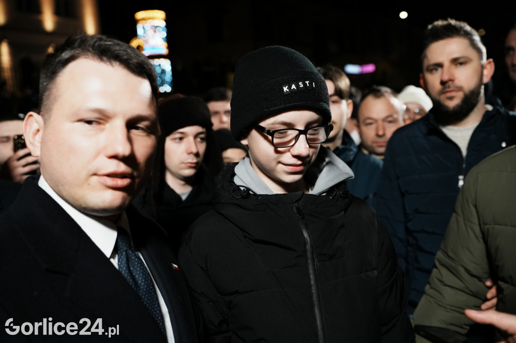 Mentzen - zdjęcia z mieszkańcami Gorlic (26.01.)
